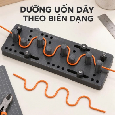 Dưỡng uốn dây theo biên dạng